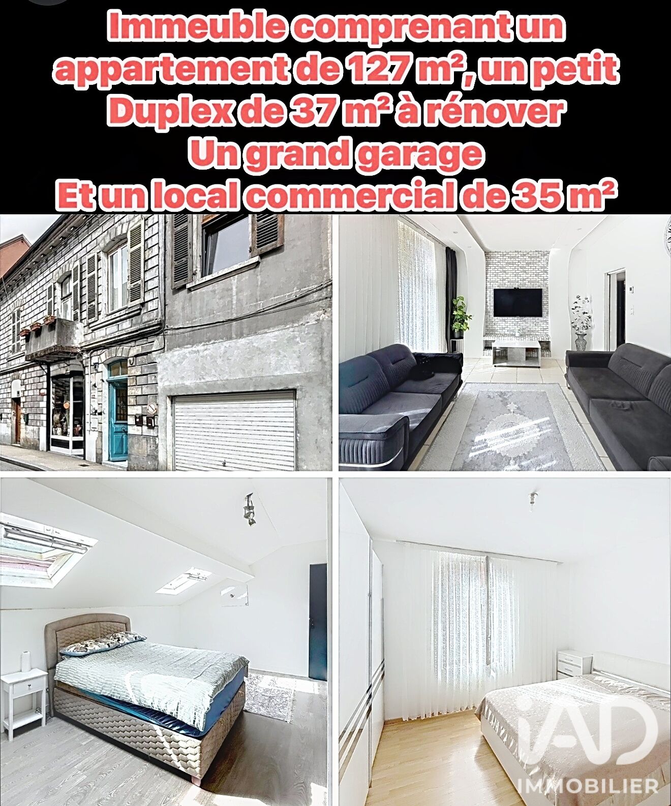 Agence immobilière de I@D FRANCE