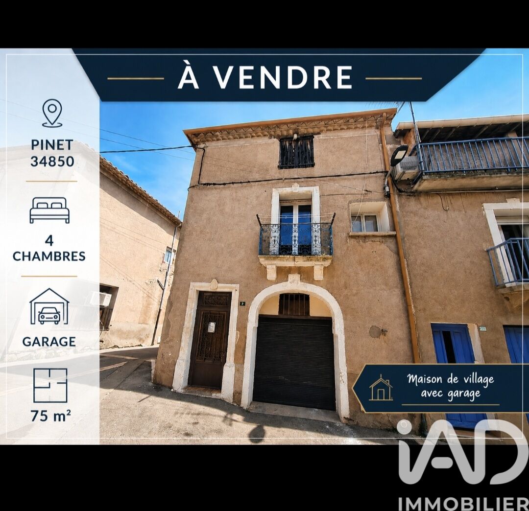 Maison à vendre, 5 pièces, 75 m², Pinet