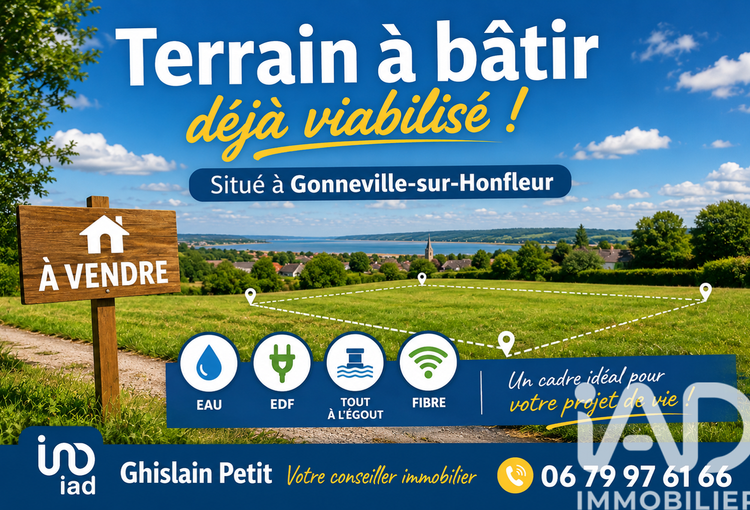 Vente Terrain 2 925 m&sup2; — photo 1