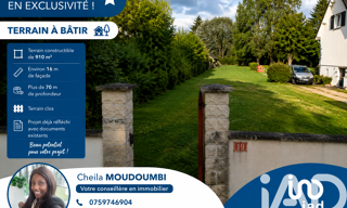 Terrain  910 m² à vendre à Noé (89320)