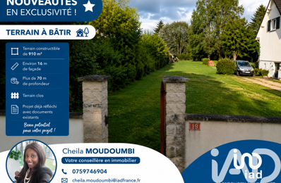 Vente Terrain à bâtir 910 m&sup2; — photo du bien