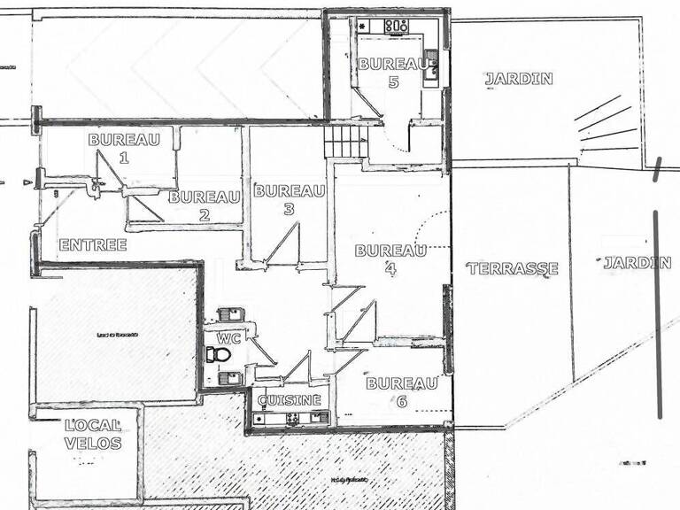 Location Bureaux 106 m&sup2; — photo 1