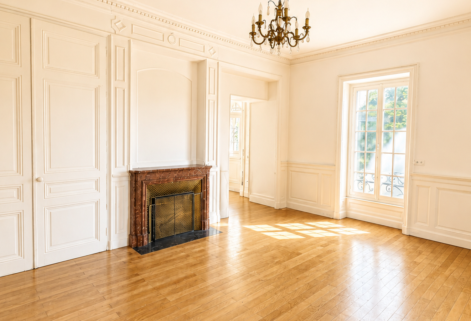 APPARTEMENT DANS UN MANOIR DE 86M2 AVEC DEUX CHAMBRES — photo 1