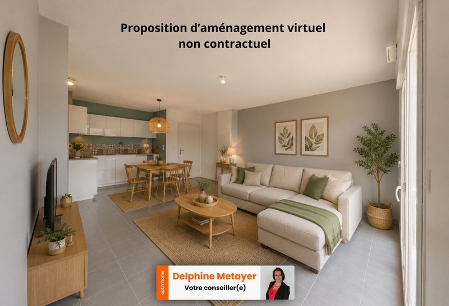 Résidence récente : T3 au dernier étage, lumineux avec terrasse, garage et parking intérieur — photo 1