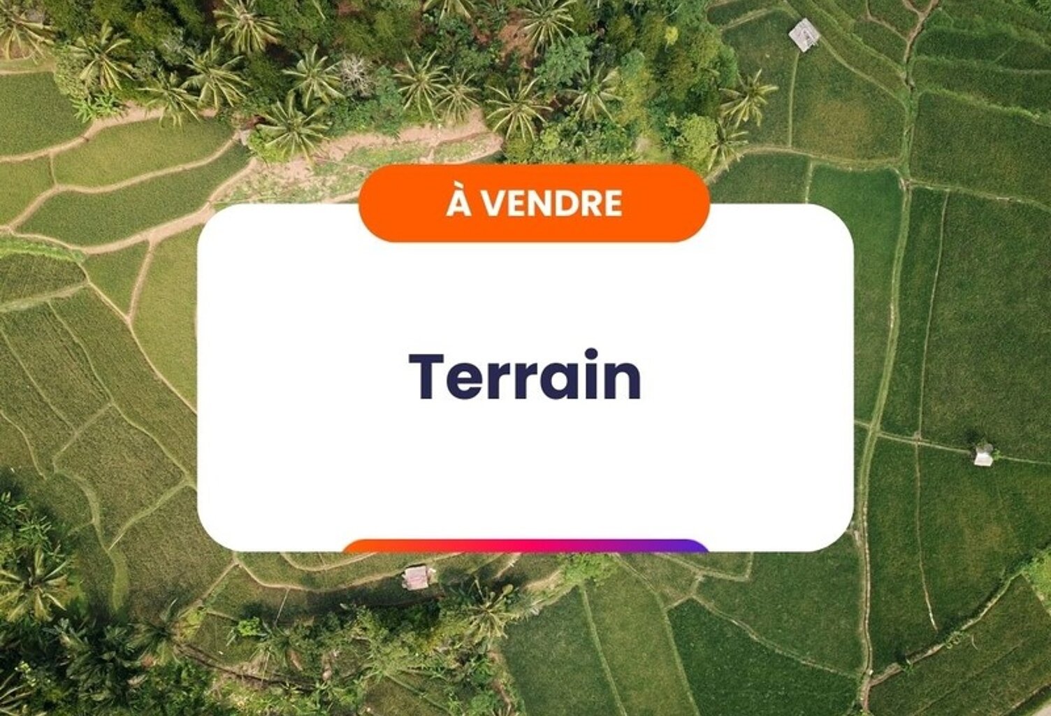 MERIEL 95 - 980m² de terrain plat devant réserve naturelle avec permis — photo 1