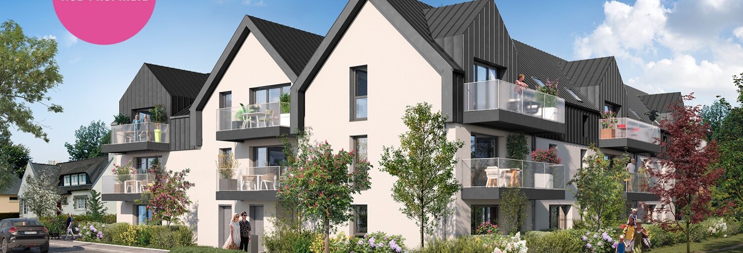 Appartement neuf T2, T4 Pièce 44 à 82 m² à vendre à Cancale (35260)
