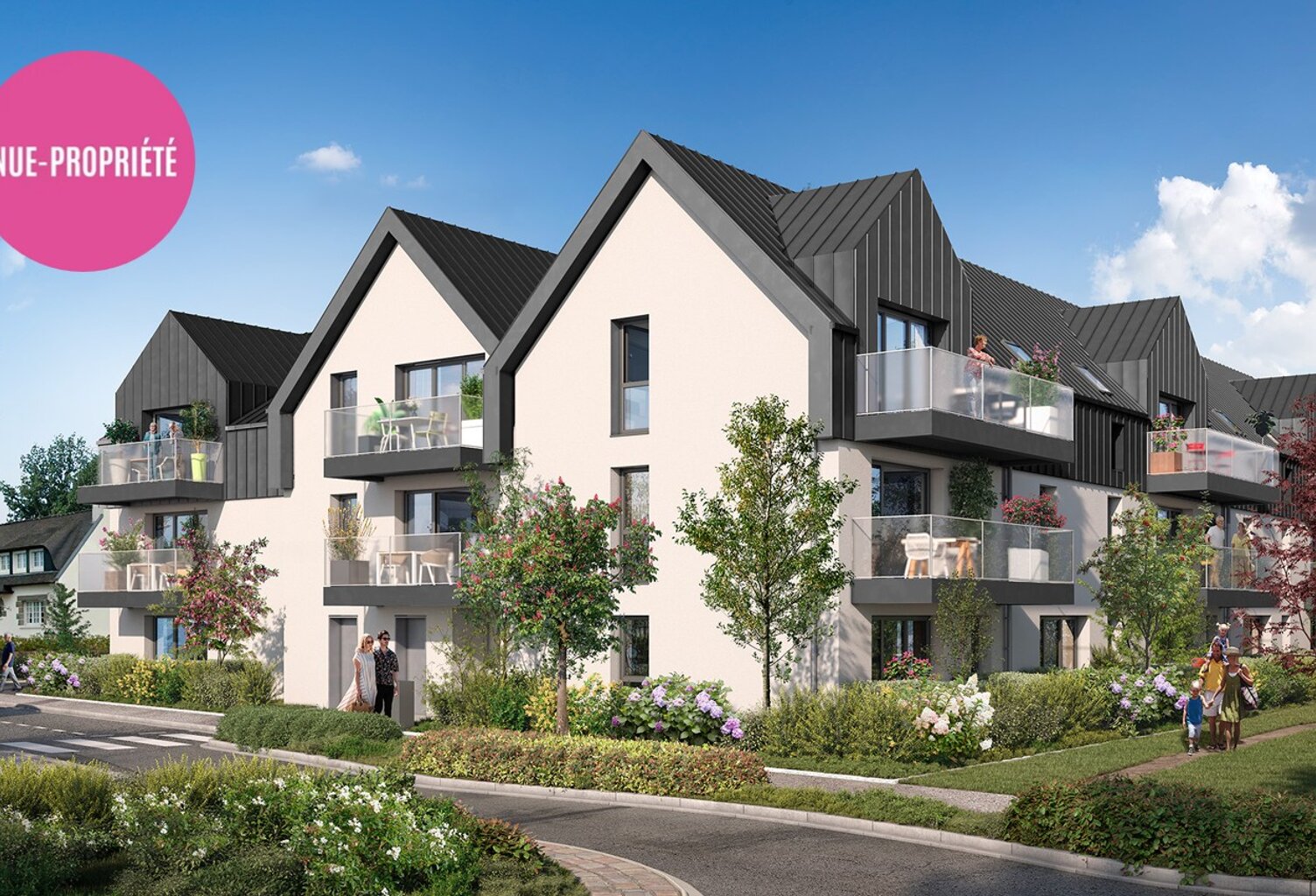 Vente programme neuf T2, T4 44 à 82 m² Cancale (35260) — photo 1