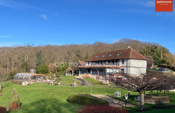 EN EXCLUSIVITÉ – DOMAINE D’EXCEPTION AU CŒUR DU MARAIS VERNIER – 1 047 M² – 1,3 HA – VUE PANORAMIQUE — photo 2