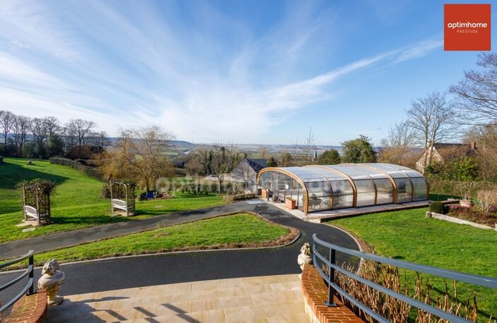 EN EXCLUSIVITÉ – DOMAINE D’EXCEPTION AU CŒUR DU MARAIS VERNIER – 1 047 M² – 1,3 HA – VUE PANORAMIQUE — photo 5