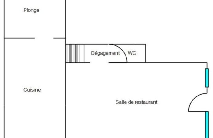 LA COLLE SUR LOUP - Village - Murs commerciaux - 44 m² - Bail commercial en cours — photo 2