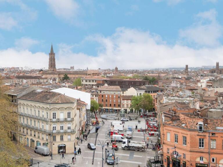 TOULOUSE Les Châlets- Compans Appartement T4 avec magnifique vue parking et cave — photo 1