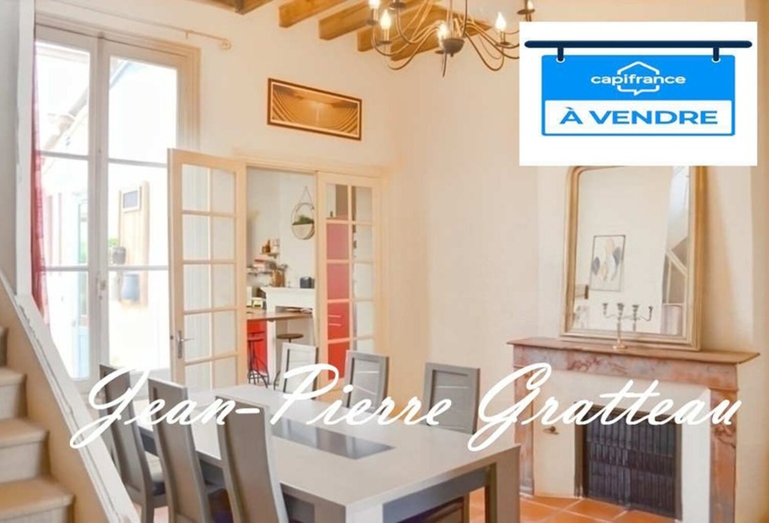 Dept de la vienne (86) Maison de ville à vendre 7 pièces 167.51 m2 à CHATELLERAULT (86) — photo 1