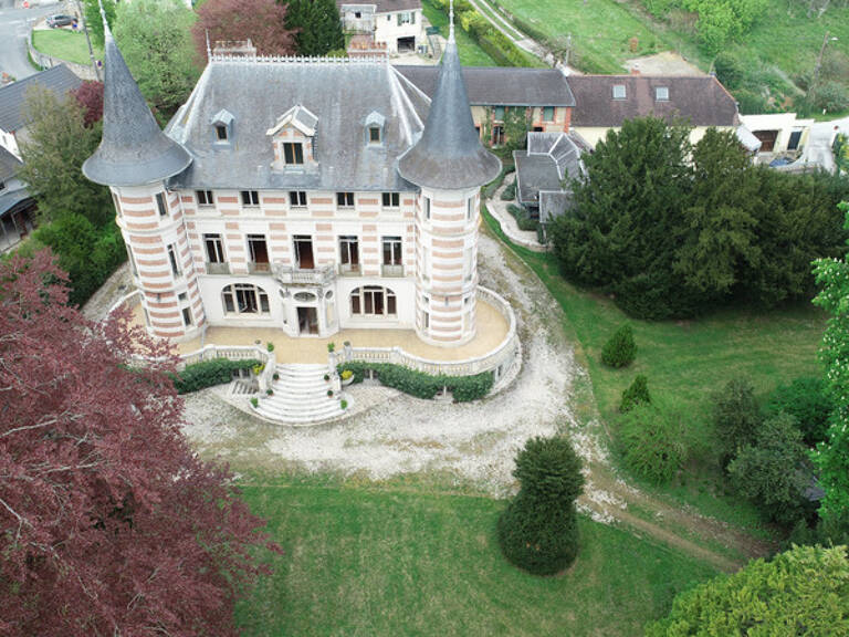 château-Thierry proche à vendre château fin XIX siècle avec salle de réception et dépendances sur un parc de plus de 20000 m2 — photo 1