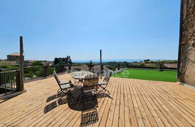 MAISON SPACIEUSE ET ATYPIQUE, 182M2 HABITABLES, 3 CHAMBRES, GRANDE TERRASSE AVEC VUE DÉGAGÉE et IMPRENABLE,10MIN DE L’AUTOROUTE, 1H DE LYON — photo du bien