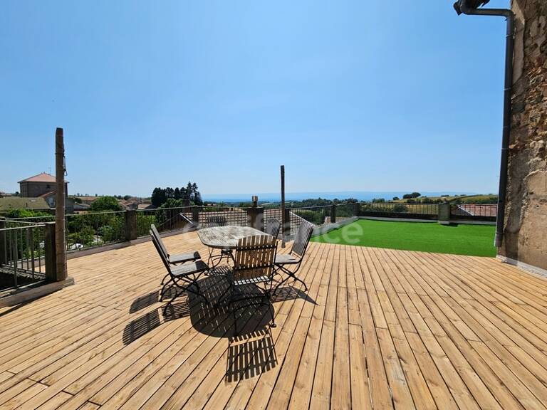 MAISON SPACIEUSE ET ATYPIQUE, 182M2 HABITABLES, 3 CHAMBRES, GRANDE TERRASSE AVEC VUE DÉGAGÉE et IMPRENABLE,10MIN DE L’AUTOROUTE, 1H DE LYON — photo 1