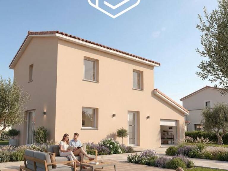 Projet d'une maison individuelle de 85m2 avec terrain à DONZÈRE (26) — photo 1