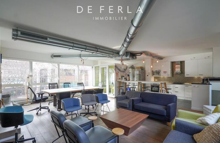 Bureaux / Transformable en habitation - Boulogne-Billancourt – 5 pièces – 148,56 m² – Extérieurs 74 m² – Fort potentiel — photo 3