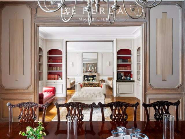 Paris XVIème- Trocadéro - Appartement Familial de 242m2 4 chambres — photo du bien