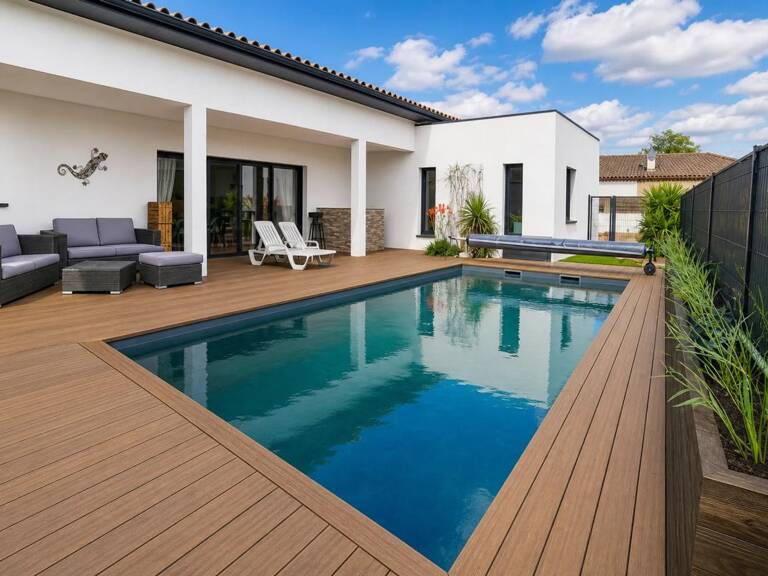Villa récente de 6 pièces, piscine et garage - 181 m2 - Homps — photo 1