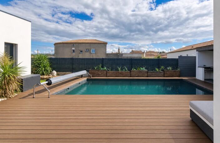 Villa récente de 6 pièces, piscine et garage - 181 m2 - Homps — photo 2
