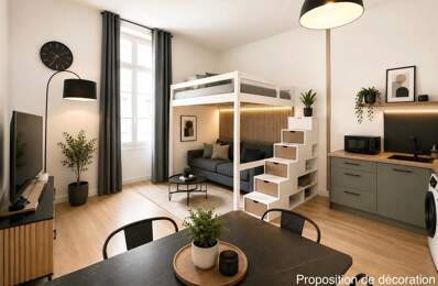 Grand studio avec mezzanine - Place Masséna - forte rentabilité — photo du bien