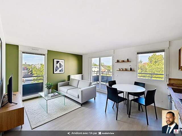 Appartement Longjumeau 3 pièces 59 m²  avec balcons et stationnements — photo du bien