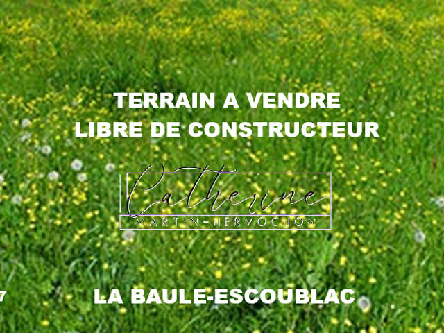 Terrain à bâtir de 459m² hors lotissement La Baule-escoublac — photo du bien