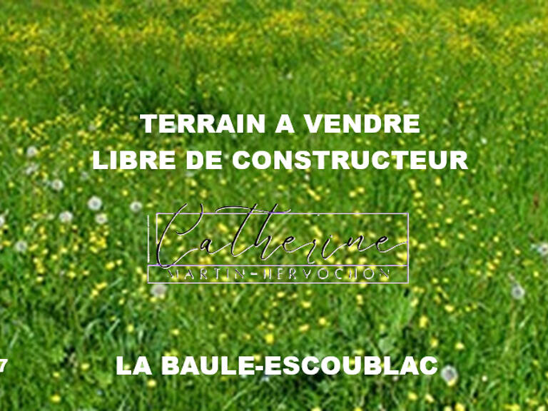 Terrain à bâtir de 459m² hors lotissement La Baule-escoublac — photo 1