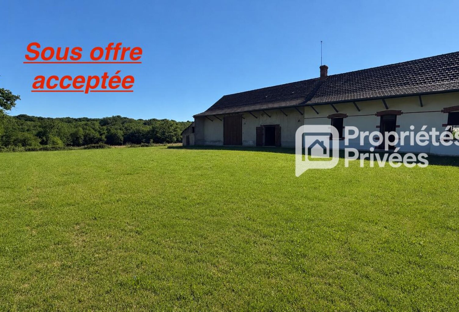 Sur 2700 m2 de terrain, belle ferme à rénover — photo 1