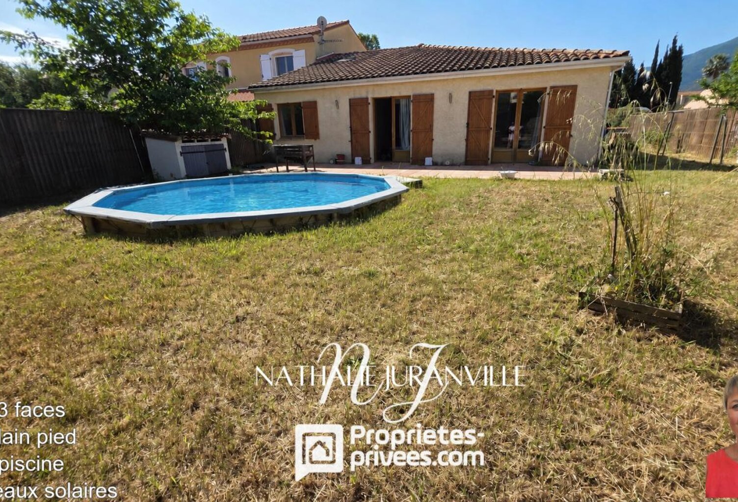 Villa de plain-pied, 108 m2, DPE A avec piscine et garage — photo 1