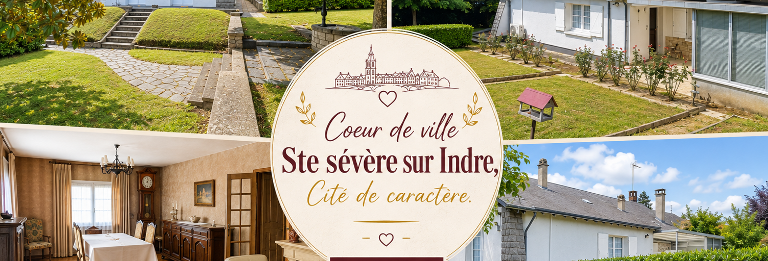 Maison 5 Pièces 120 m² à vendre à Sainte-Sévère-sur-Indre (36160)