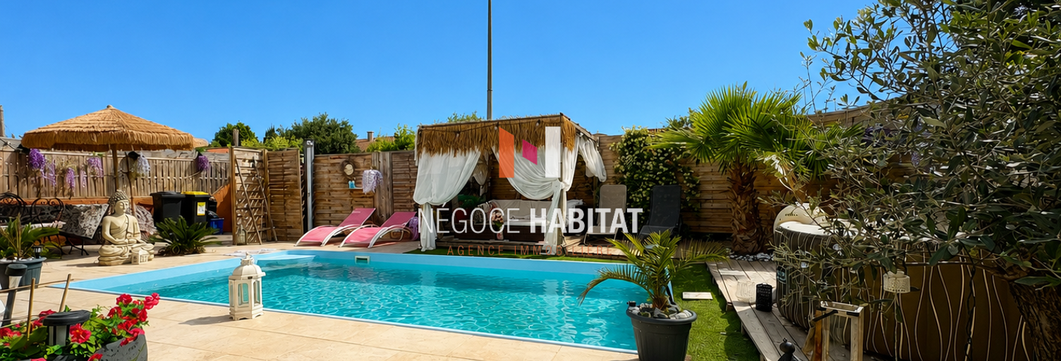 Maison 4 Pièces 72 m² à vendre à Lunel-Viel (34400)