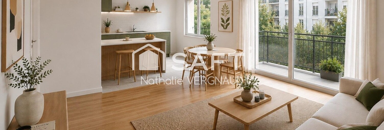 Appartement 3 Pièces 61 m² à vendre à Vitry-sur-Seine (94400)
