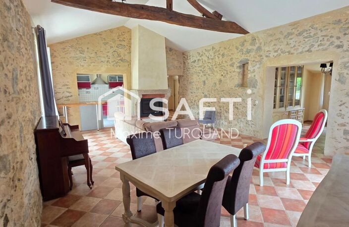 Maison de caractère de plain-pied, 157m², 3 chambres, garage + terrain XL. — photo 3