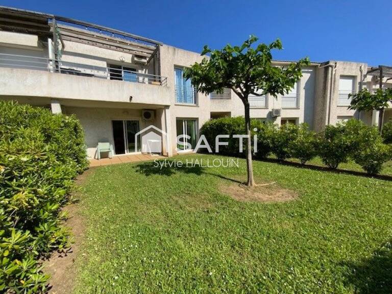 Appartement T2 bord de mer 34m² jardin 80m² parking — photo 1