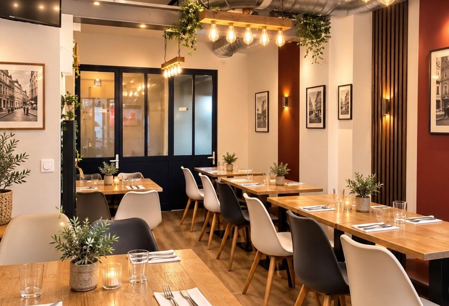 Restaurant avec Extraction Quartier SENTIER — photo 1