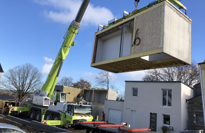MAISON MODULAIRE À OSSATURE BOIS A BATIR — photo 3