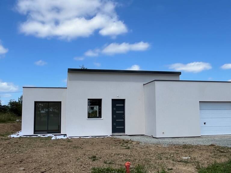 PROJET MAISON CONTEMPORAINE NEUVE – LIMERZEL — photo 1