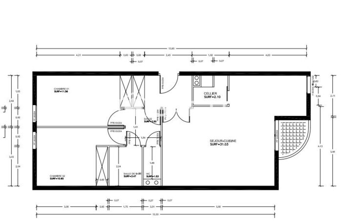 T3 Spacieux en plein centre de Mérignac + Parking — photo 2