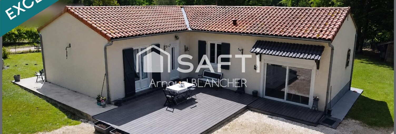 Maison 6 Pièces 110 m² à vendre à Dirac (16410)