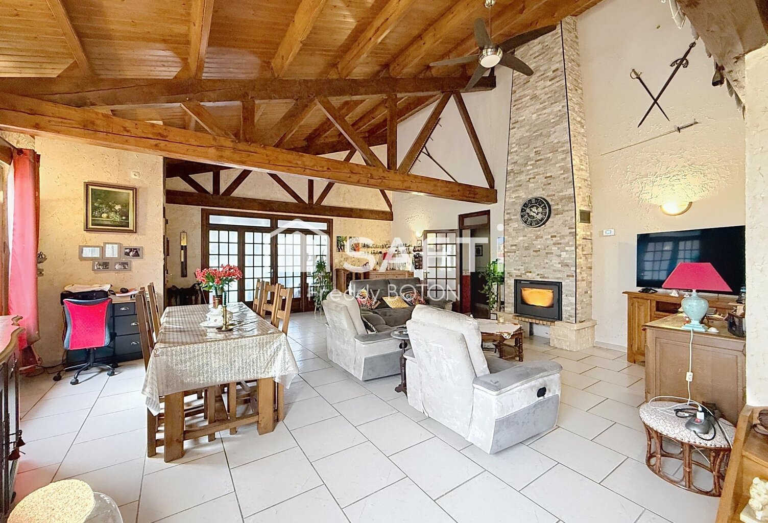 Volumes exceptionnels , double habitation , ouverture PVC double vitrage! — photo 1