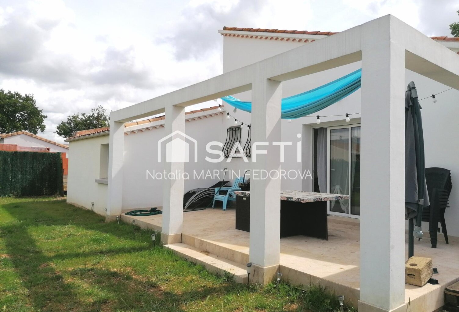 VILLA PLAIN-PIED PROCHE DE PEZENAS RENOVEE 3 CHAMBRES — photo 1