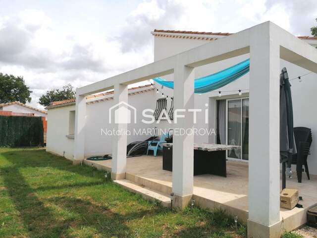 VILLA PLAIN-PIED PROCHE DE PEZENAS RENOVEE 3 CHAMBRES — photo du bien