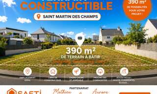 Terrain  390 m² à vendre à Saint-Martin-des-Champs (29600)