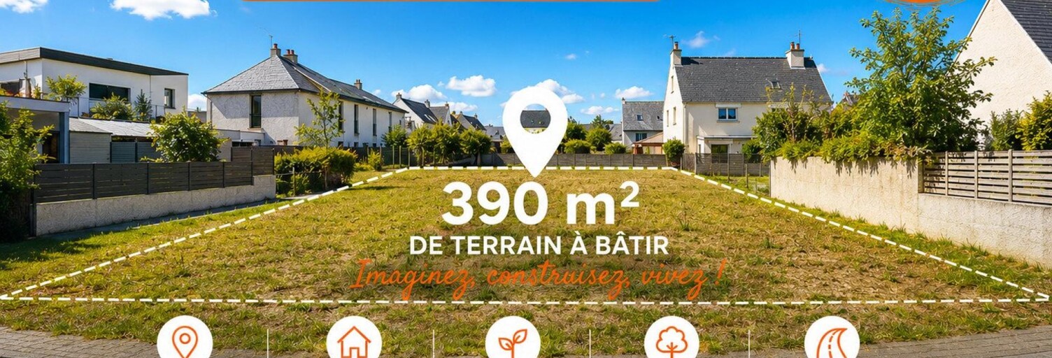 Terrain  390 m² à vendre à Saint-Martin-des-Champs (29600)