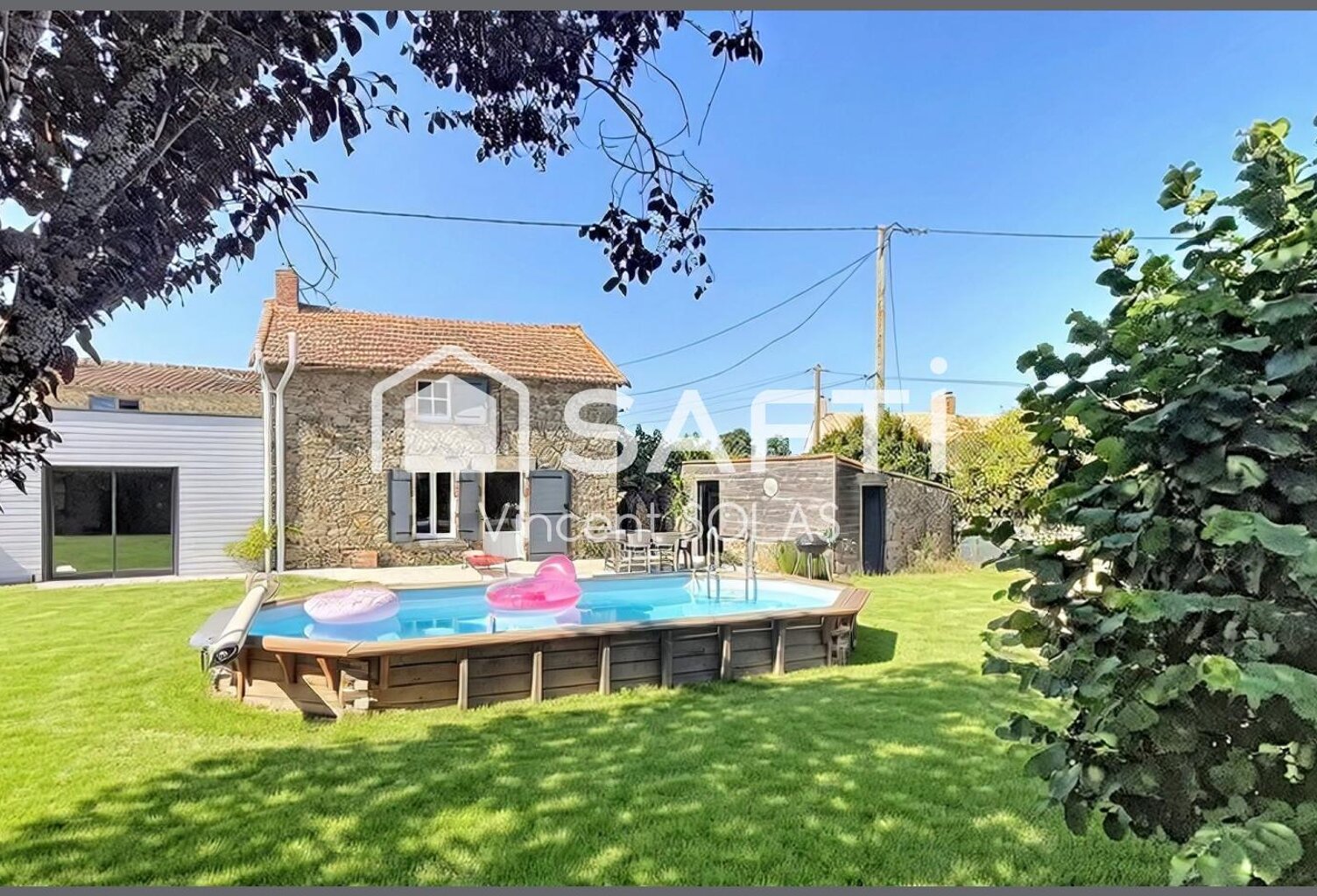 Maison en Pierre Rénovée de 210 m² sur 937 m² - 6 Chambres - 3 SDE - 3 WC - Piscine — photo 1