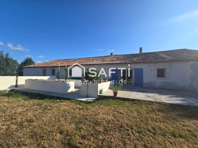A 30 MINUTES DE NIORT LONGERE EN PIERRES/ DEPENDANCES/3 HECTARES DE TERRAIN ! — photo du bien