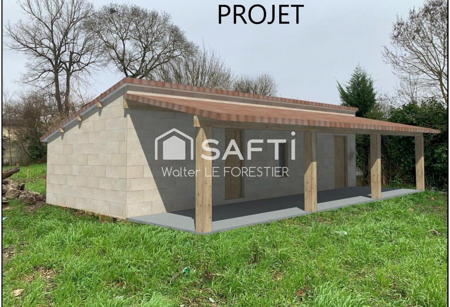 ANNEXE DE MAISON CLOS SUR TERRAIN DE 300 m² — photo 1