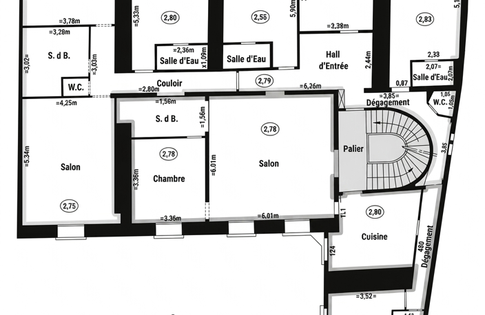 Vente Appartement 8 pièces — photo 2