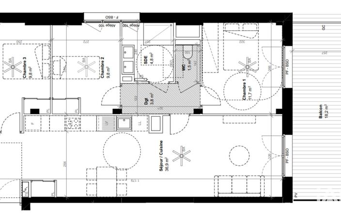 Vente Appartement 4 pièces — photo 4